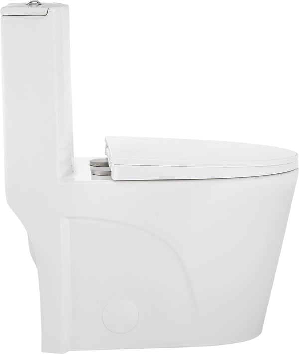 One Piece Toilet with Comfort Chair Seat