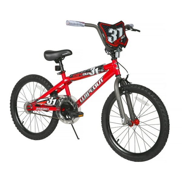 20 in. Rock It Kids Bike for Boys Ages 5 and up, Child, RED