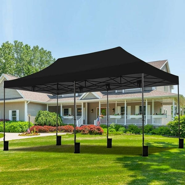 10x20 pop up Canopy Tent Party Tent Black