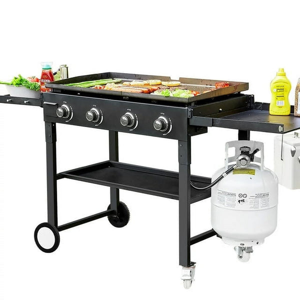 4-Burner 32inch Propane Griddle with Foldable Locking Legs