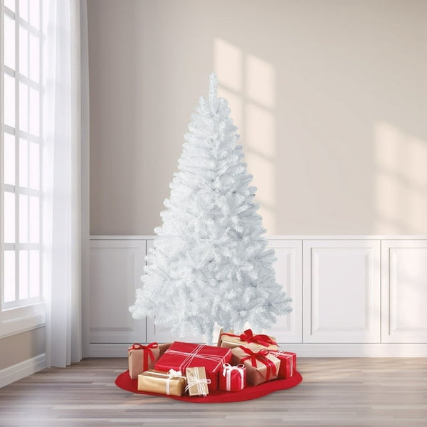 6.5 ft Artificial Christmas Tree, White