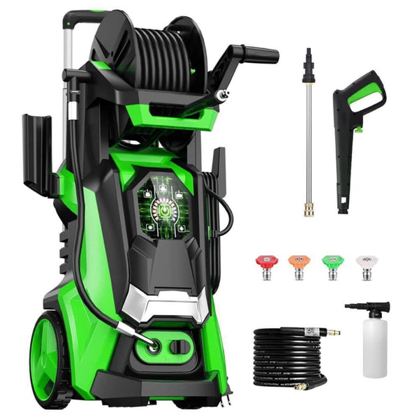 Electric Pressure Washer, 3800PSI Max 2.8 GPM, for Car/Driveway/Patio/Pool Clean, Touch Screen