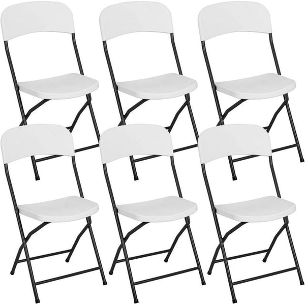 Folding Chairs Set of 6