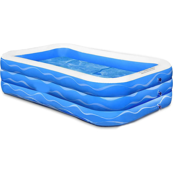 Inflatable Pool for Kids and Adults with Pump