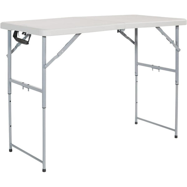 Multipurpose Rectangle Table 4ft Long, White