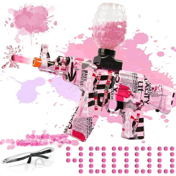 Gel Ball Blaster with Drum Pink