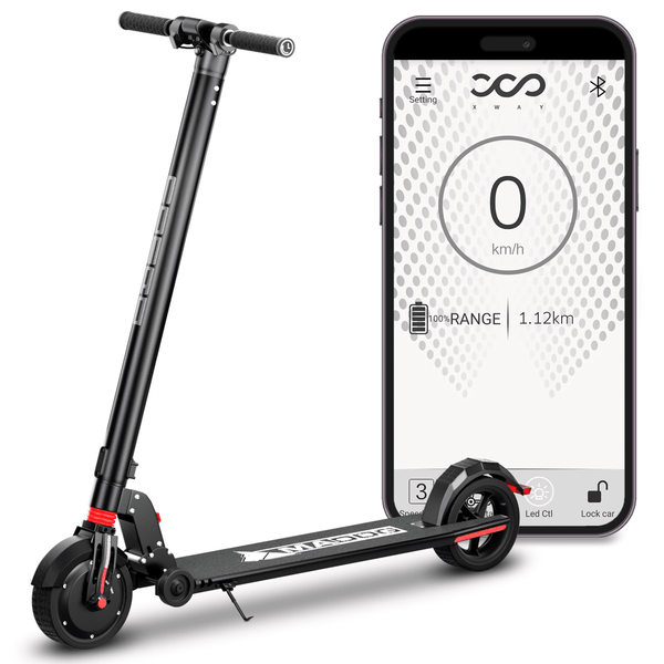 Electric Scooter Adult with Smart APP, 300W Motor