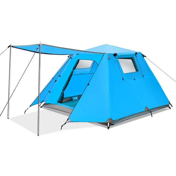 4-Person Family Camping Tent