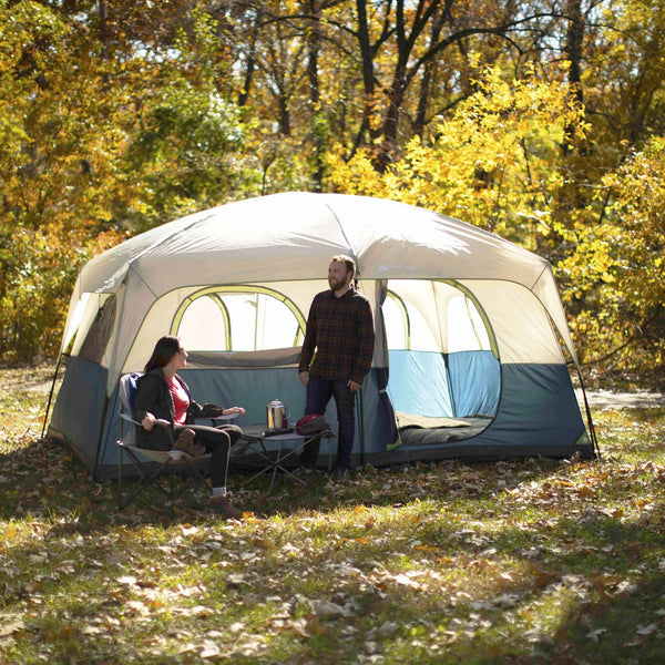 Family Cabin Tent, Sleeps 10, 13.5 lbs